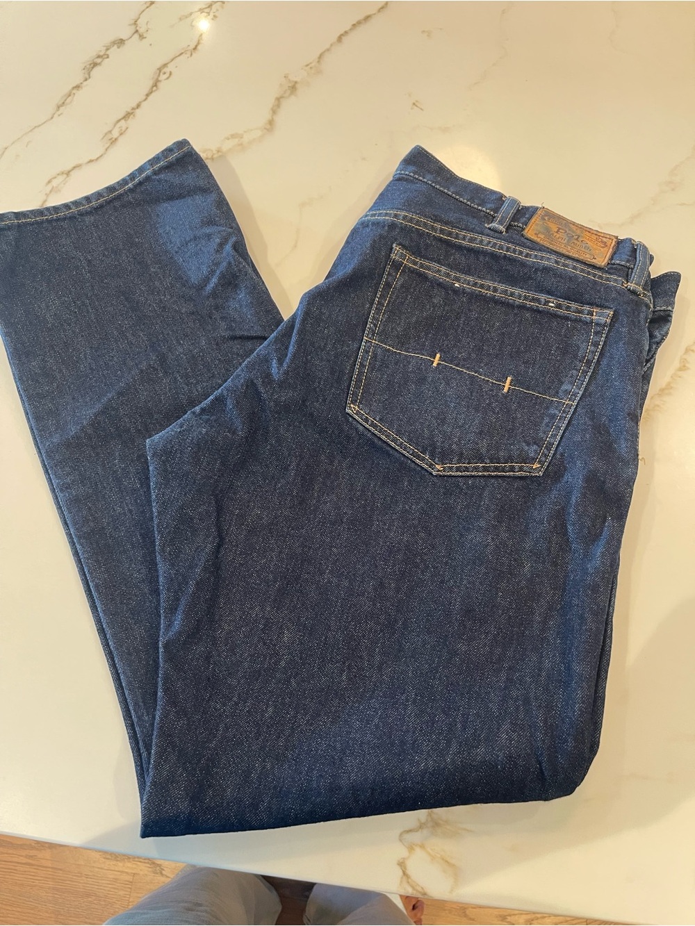 Polo by Ralph Lauren Light Gray Men’s Relaxed Jeans sz 38x32